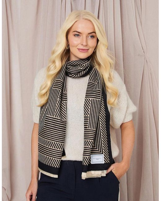 Elie Beaumont Multicolor Winter Scarf