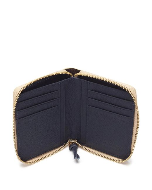 Elie Beaumont Natural Zipper Purse