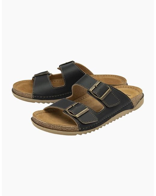 Lotus Brown Rome Mules