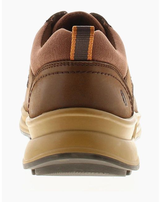 Hush Puppies Brown Shoes Casual Adam Leather Uk Size for men