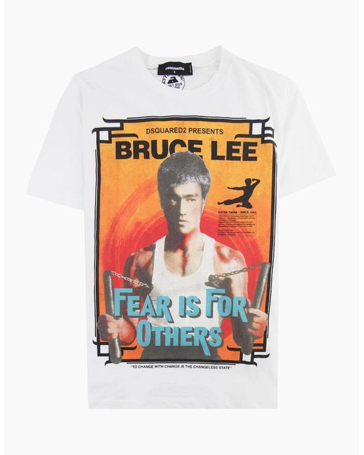 DSquared² White Brue Lee T-Shirt 100 for men
