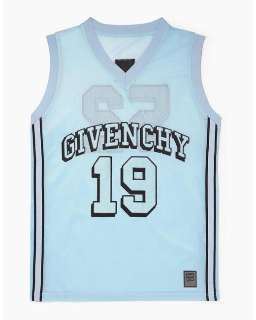 Givenchy Blue Basketball Jersey Light