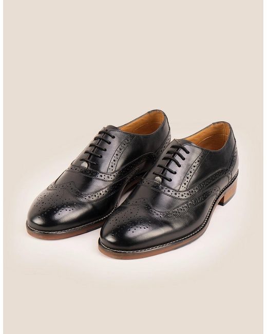 Oswin Hyde Black Winston Wide Fit for men