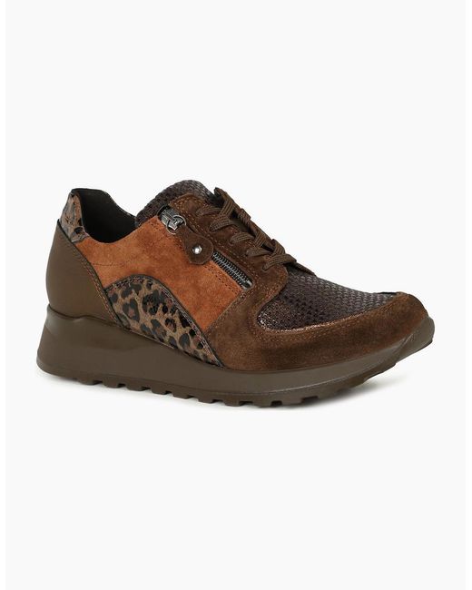 Waldläufer Brown Hiroko Trainers