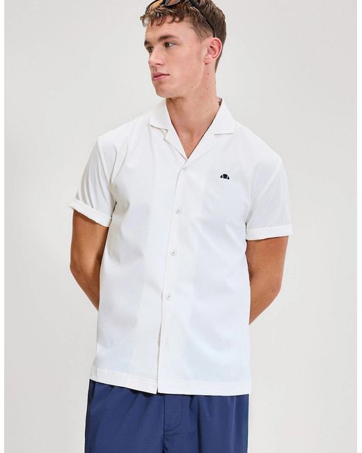 Ellesse White Pasiano Shirt for men