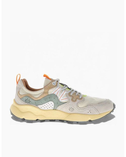 Flower Mountain Metallic Yamano 3 Off/ Trainers