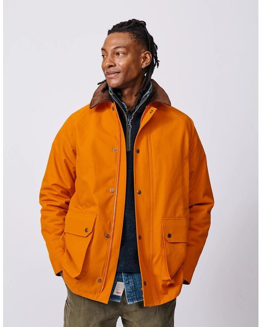 aubi Orange Derwent Jacket for men