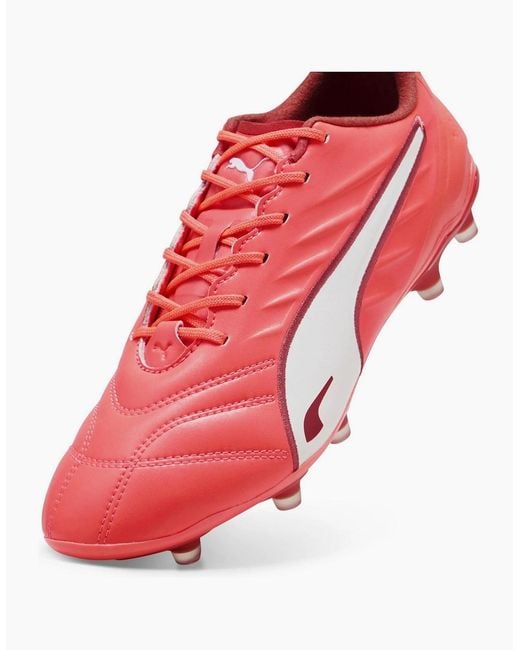 PUMA Red Pro Firm Ground Football Boots