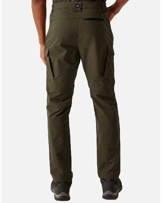 Regatta Black Questra Cargo Trousers for men