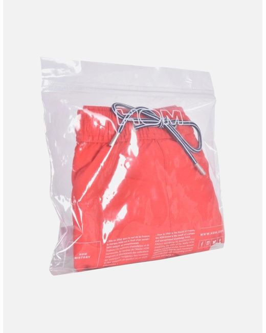 Hom Red Play The Game Winner Swim Shorts for men