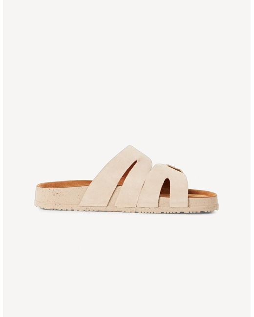 Tamaris Pink 1-27500-44-375 Leather Mule Antelope