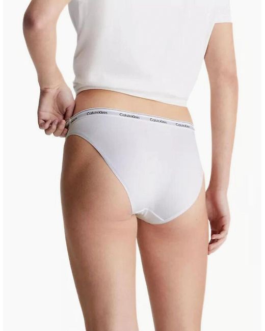 Calvin Klein Black 3-Pack Modern Logo Bikini Briefs