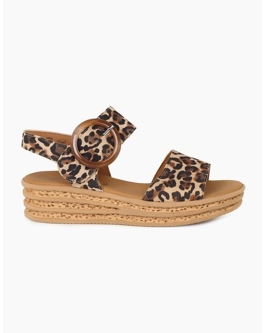 Gabor Brown Andre Sandals
