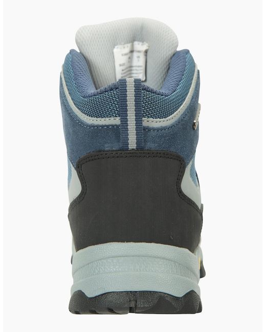 Mountain Warehouse Blue Ladies Gale Extreme Suede Hiking Boots