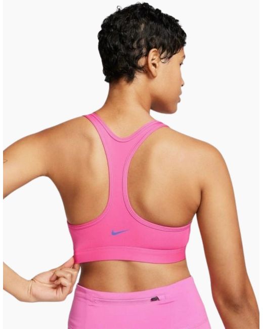 Nike Pink Swoosh Bright Training Top