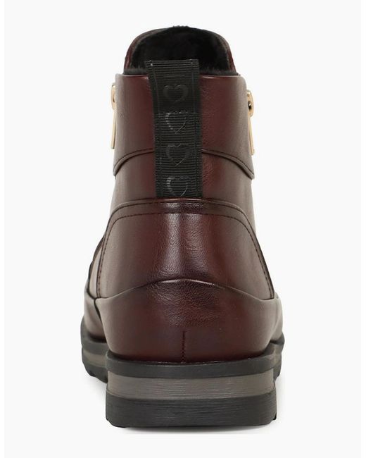 Heavenly Feet Brown Duchess Ankle Boots