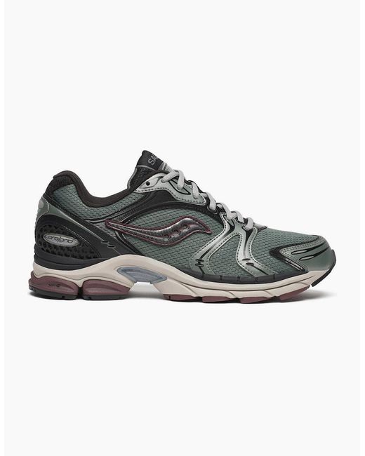 Saucony Black Pro Grid Triumph 4 Trainers for men