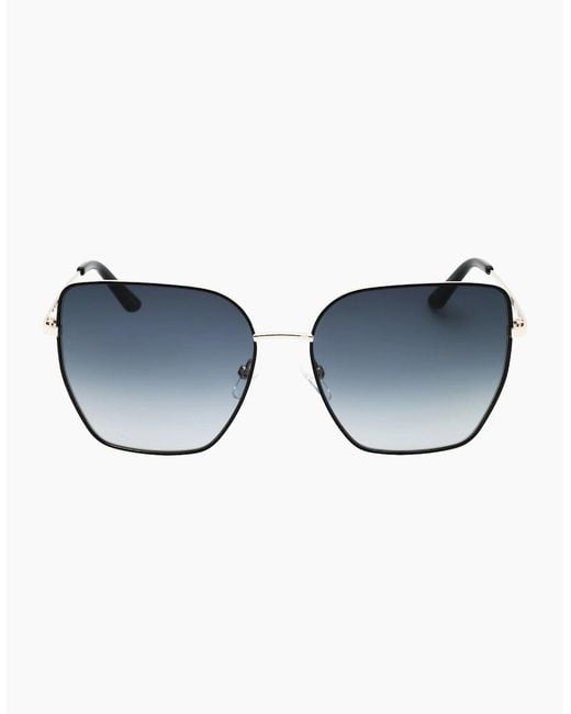 Juicy Couture Blue Matte Frame Dark Gradient Sunglasses