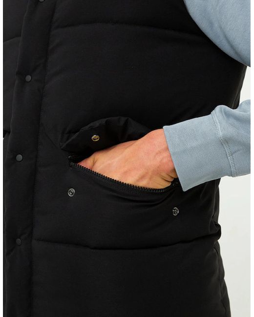 Marshall Artist Black Pinnacle Gilet for men