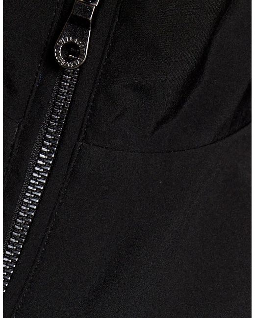 Lyle & Scott Black Mesh-Back Softshell Gilet for men