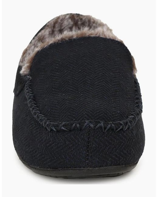 Goodyear Black Hendrix Full Slippers for men