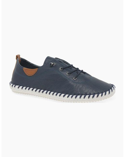 Lunar Blue St Ives Casual Shoes
