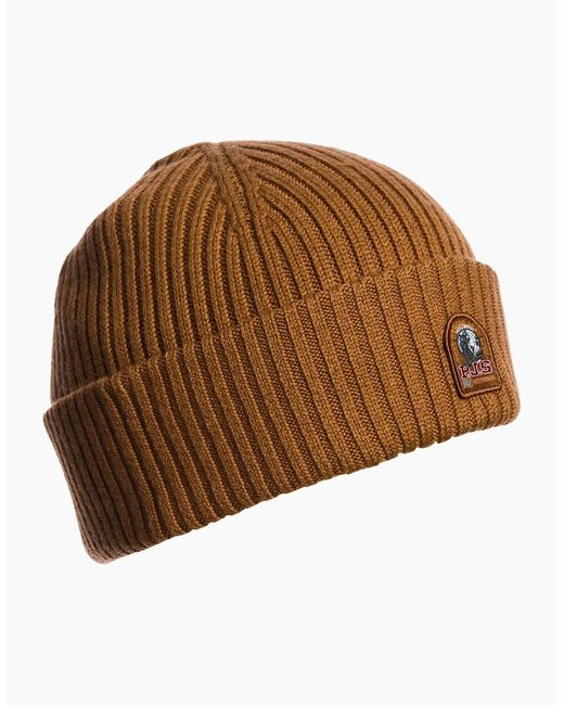 Parajumpers Brown Rib Hat Almond
