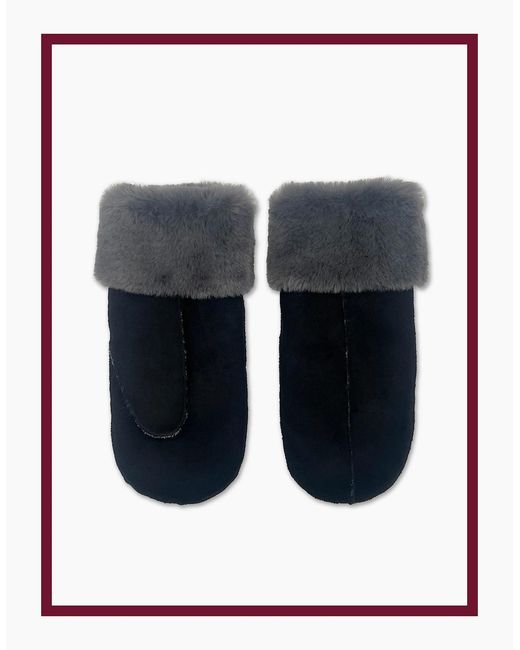 Nooki Design Blue Fleur Mittens