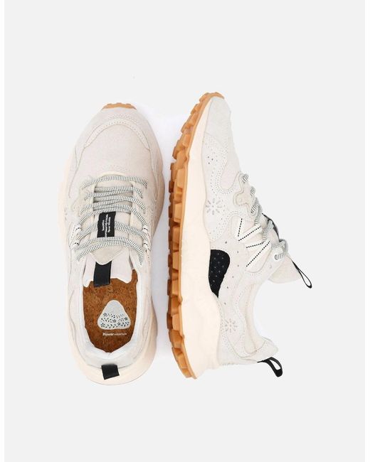 Flower Mountain White Yamano 3 Off Trainers
