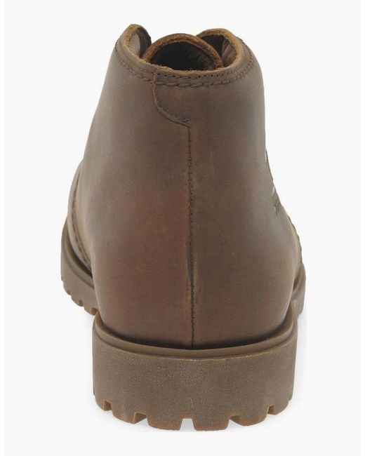 Panama Jack Brown Classic (Bota) Waterproof Leather Lace Up Chukka Ankle Boot for men
