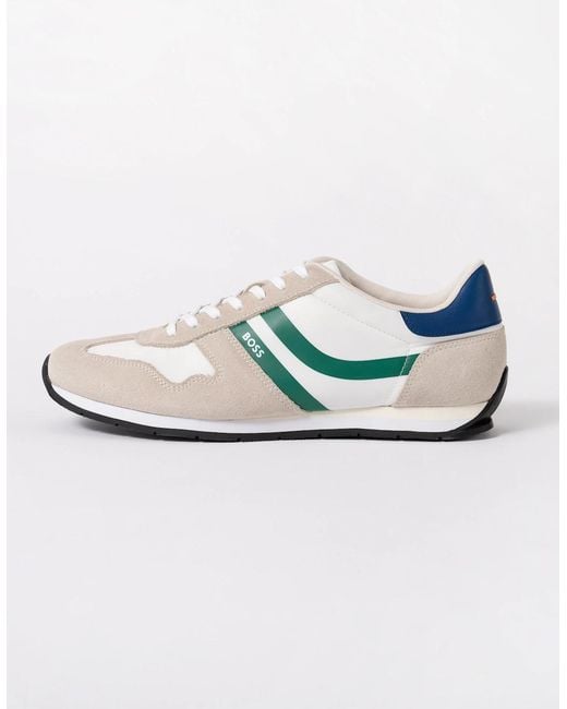 Boss White Boss Levon Runn Nymi Trainers for men
