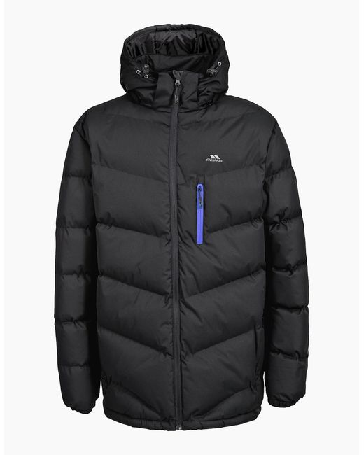 Trespass Black Blustery Padded Jacket for men