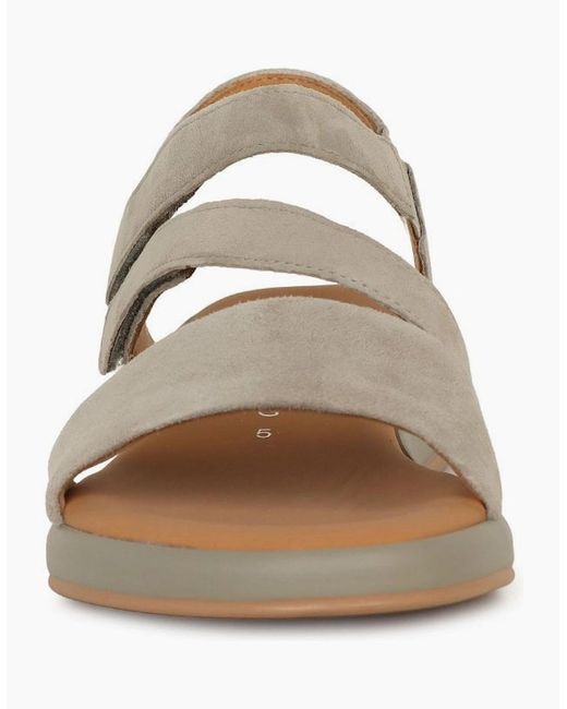 Gabor White Oporto Sandals