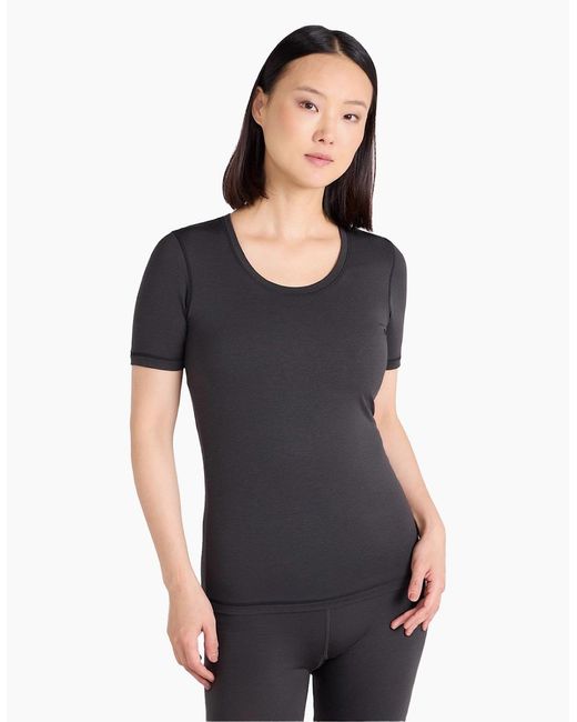 Mountain Warehouse Black Ladies Keep The Heat Isotherm T-Shirt
