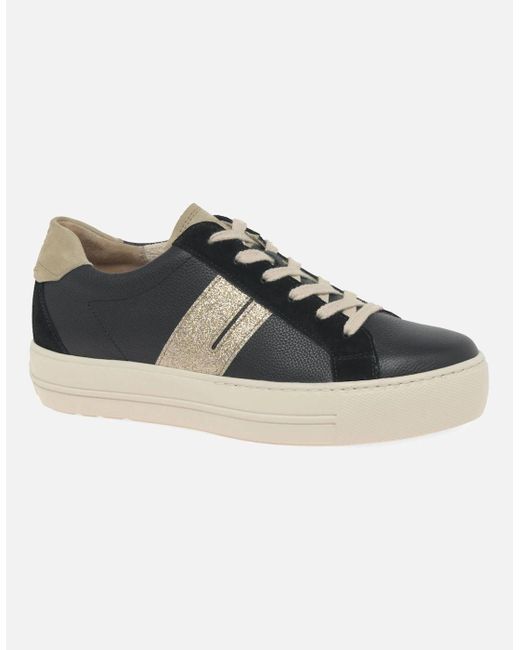 Paul Green Black Lulu Trainers