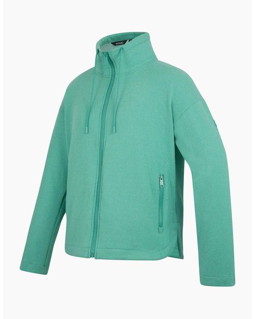 Regatta Green Ladies Ashlynn Knitted Fleece Jacket
