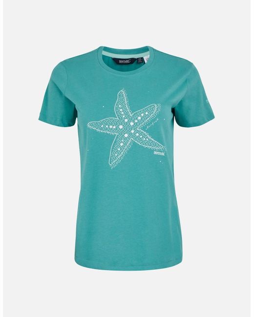 Regatta Blue Ladies Filandra Vx Starfish T-Shirt