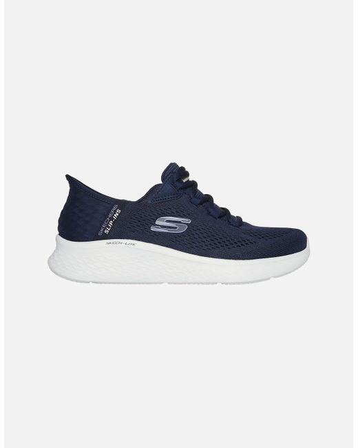 Skechers Blue Skech Lite Pro Natural Beauty Slip-Ins Trainers