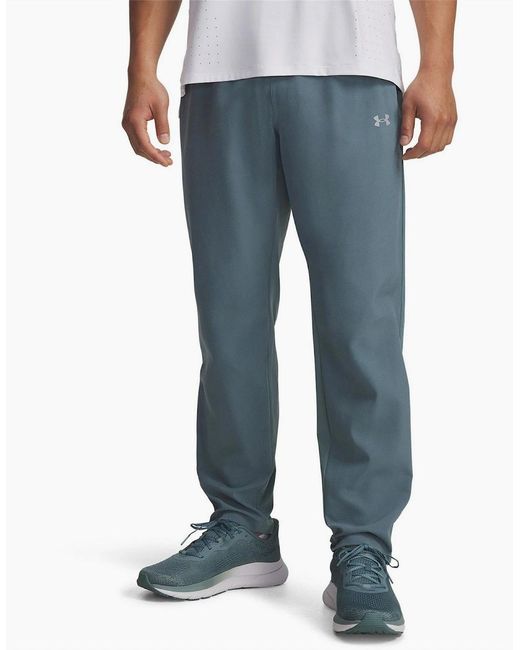 Under Armour Blue Vlcit Pro Solid Patterned Straight Athletic Pants for men
