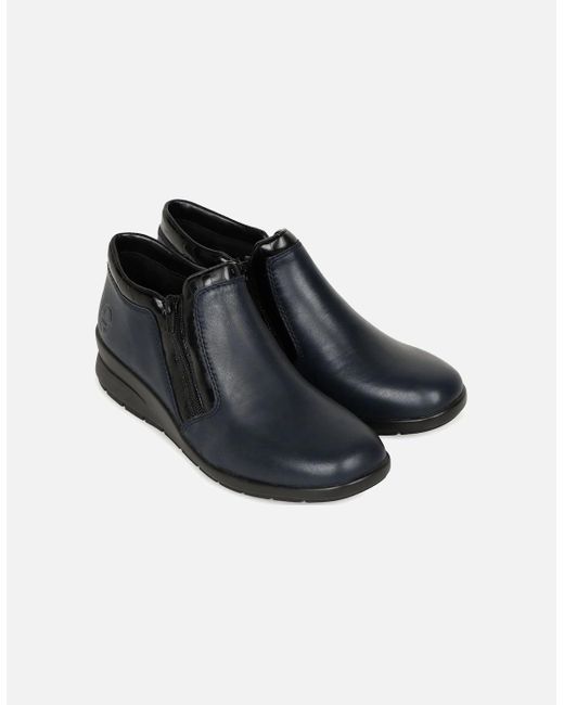 Rieker Black Mist Ankle Boots