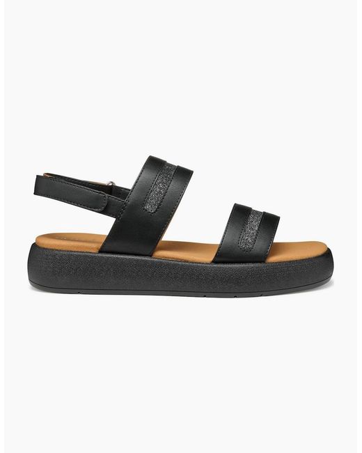 Geox Black D Camalei Sandals