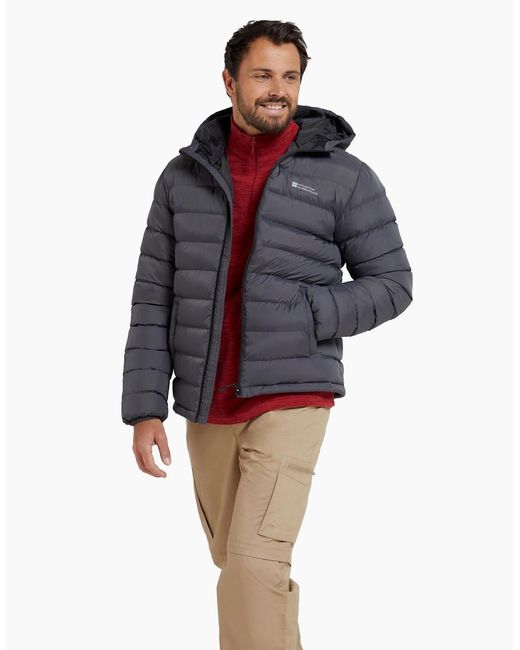 Mountain Warehouse Gray Seasons Ii Padded Jacket for men