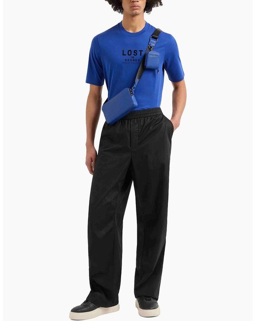Armani Blue Exchange T Shirts Regular Fit for men