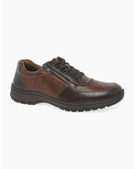 Rieker Brown Ambleside Casual Shoes for men