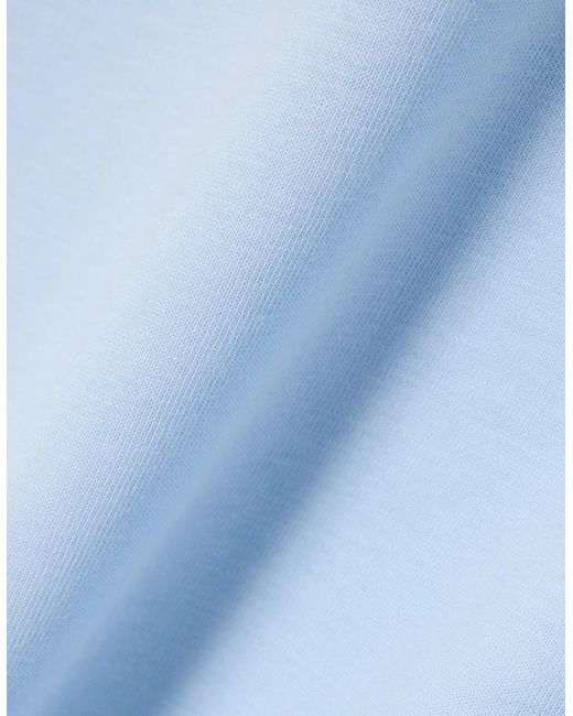 Lacoste Blue Classic Fit Cotton Jersey T-Shirt for men