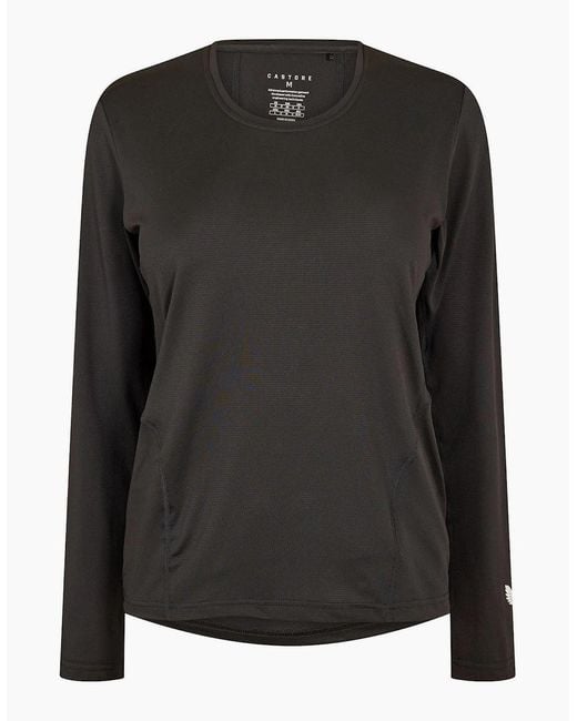 Castore Black Long Sleeve T-Shirt