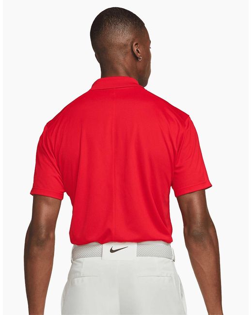Nike Red Victory Dri-Fit Polo Shirt for men