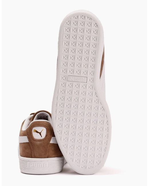 PUMA Brown Classic Suede Haute Coffee/ Trainers