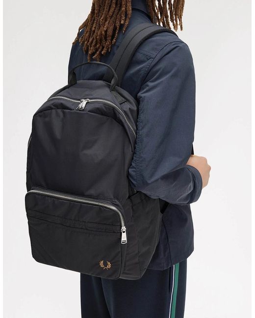 Fred Perry Blue Brentham Backpack for men