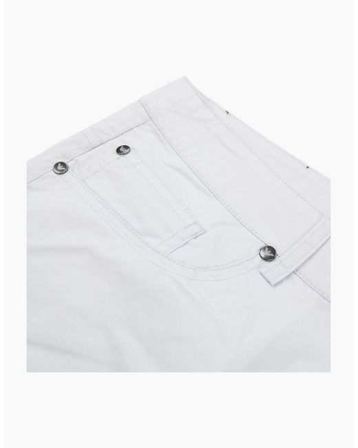 EA7 White Sail Stand Alone M Pants Snow for men